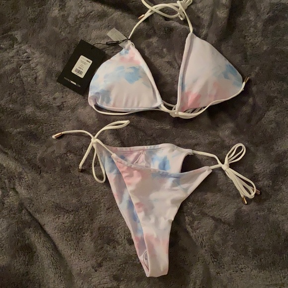 Fashion Nova Other - Tie dye thong bikini never worn